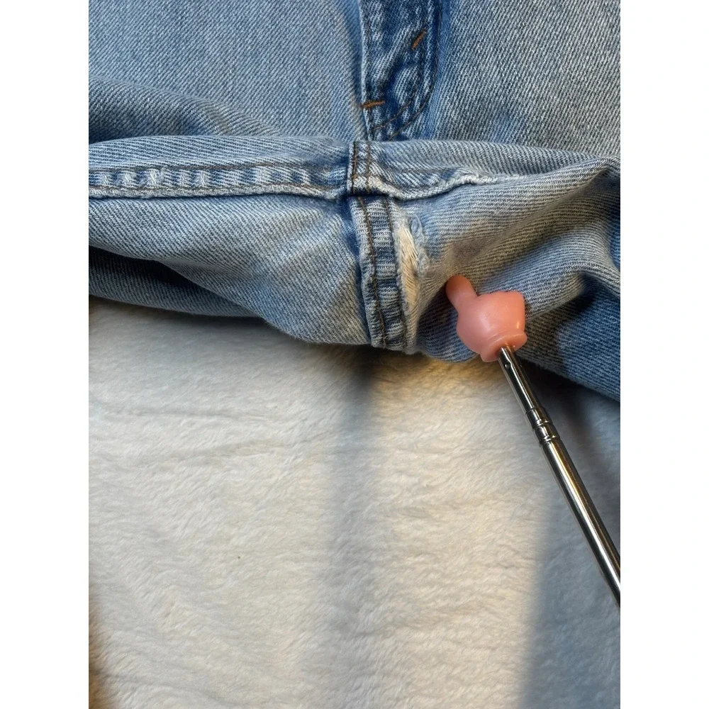 Vintage Levi's‎ 550 Relaxed Fit Jeans 20 W S Light Wash Tapered Leg  Made in USA